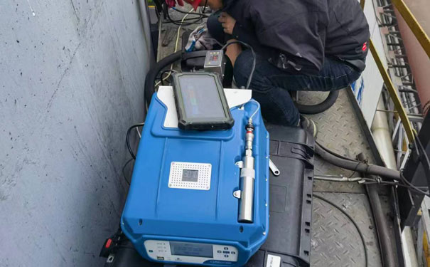 配合山西環(huán)保部大氣司調研測試